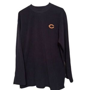 CHICAGO BEARS SIZE LARGE FLEECE CREW NECK SHIRT